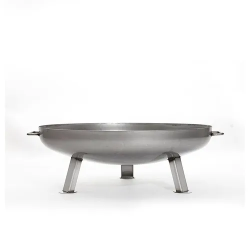 Czaja Stanzteile Edelstahl Feuerschalen Kiel Ø 80 cm - Grills – Robuste Feuerschale aus rostfreiem Edelstahl, ideal für gemütliche Abende im Garten oder auf der Terrasse, Made in Germany.
