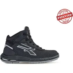 U-POWER Sicherheitshochschuh VELAR PLUS ESD S3 CI SRC Größe 43 - Arbeitsschuhe mit hohem Komfort: wasserabweisendes Putek PLUS® Obermaterial, atmungsaktive Aluminiumkappe und durchtrittsichere Sohle für besten Schutz bei feuchtem Umfeld.