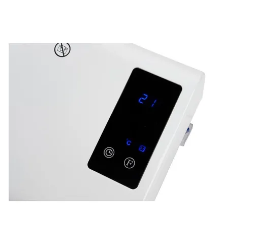 Eurom Sani Fanheat 2000R Badezimmerheizung - Schnellheizer mit 2000W Leistung, integriertem Thermostat und Wochen-Timer für komfortable Wärme im Bad, sicher dank Überhitzungsschutz.