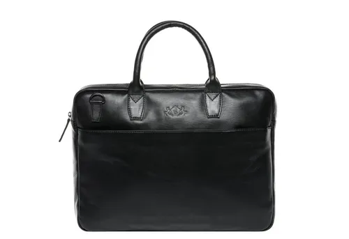 SID & VAIN Laptoptasche aus echtem Leder für 15 Zoll Laptops - Elegante Businesstasche aus hochwertigem Echtleder, ideal für Büro und Freizeit. Handgefertigte Verarbeitung sorgt für Langlebigkeit und Individualität.