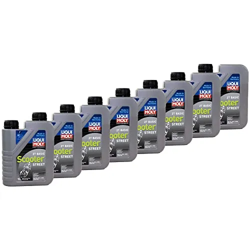 Motoröl Motor Öl LIQUI MOLY Basic Scooter 2T 8 X 1 Liter