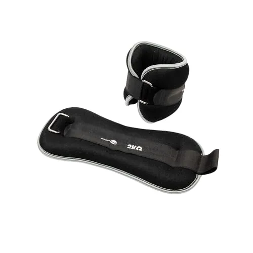 Fitness Mad Verstellbare Handgelenk- und Knöchelgewichte, 0,5 kg, 1 kg, 2 kg