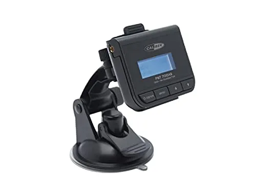 Caliber FM-Transmitter PMT701DAB - DAB+ Signal, vielseitiger FM-Transmitter mit USB-Ladeanschluss für Ihr Auto
