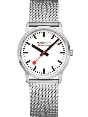 MONDAINE Quarzuhr A400.30351.16SBZ - Damen 36mm - Armbanduhren - Elegante Damenuhr mit Saphirglas und 3 ATM Wasserdichtigkeit, ideal für jeden Anlass.