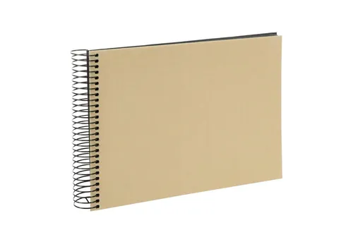 Goldbuch Fotoalbum Spiralalbum 20446 Bella Vista beige schwarze Seite