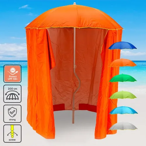 GiraFacile Sonnenschirm mit UV-Schutz und Zeltfunktion