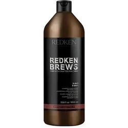 Produktbild Redken Brews 3-in-1 Shampoo & Conditioner & Bodywash 1000ml