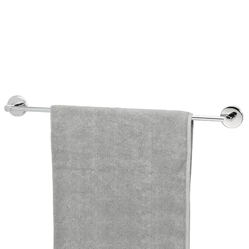 bremermann Handtuchstange LUCENTE - extra lang aus verchromtem Edelstahl - Handtuchstangen LUCENTE: Elegante Badetuchstange aus rostfreiem, hochglänzendem Edelstahl mit extra breitem Design für optimale Trocknung und einfaches Aufhängen von Handtüchern.