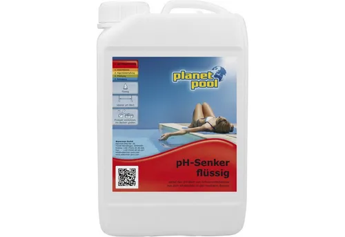 Planet Pool Poolpflege Planet Pool - pH-Senker flüssig - 1-10 Liter wählb