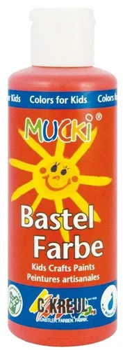 MUCKI BASTELFARBE ORANGE 80 ML VON KREUL NEU OVP 100ML/2,50 EURO