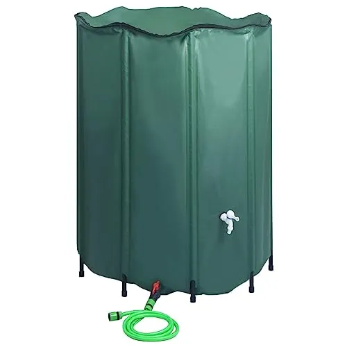 vidaXL Faltbarer Regenwassertank 1250L mit Hahn