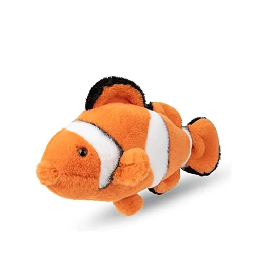 WWF 01285 - Plüschtier Clownfisch - Stofftier & Teddybären, lebensecht und super weich, ideal für Babys und Kleinkinder, mit jedem Kauf unterstützen Sie den WWF.