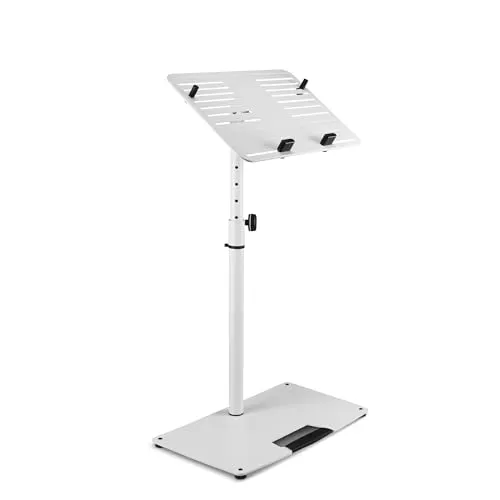 Gravity Universal Laptop-Ständer mit verstellbaren Haltepins und Stahlfuß