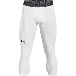 Under Armour Heatgear Tight Herren - Weiß, Schwarz, Größe XL - Trainingsbekleidung mit leichtem HeatGear®-Stoff für optimale Abdeckung, strategischen Netzstoff-Einsätzen für Atmungsaktivität und ergonomischem Design für mehr Komfort.