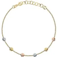 CHRIST Damen-Armband 585er Gelbgold, Weißgold & Roségold - Elegantes Armband aus 585er Gelbgold, Weißgold und Roségold, ideal für besondere Anlässe oder als zeitloses Schmuckstück im Alltag.