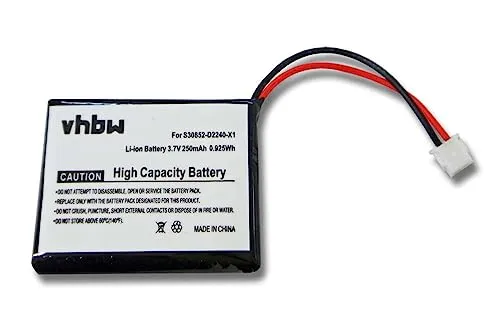vhbw Akku kompatibel mit Gigaset L470 schnurlos Festnetz Telefon (250mAh, 3,7V, Li-Ion)