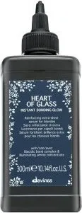 DAVINES HEART OF GLASS Instant Bonding Glow Stärkungsserum 300ml - Haarserum für extra Glanz und Stärkung von blondem Haar, leichtes Treatment für coloriertes Haar.
