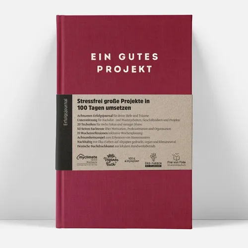 Ein gutes Projekt - Rubin Jan Lenarz in rot von Ein Guter Verlag