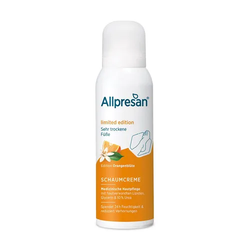 Allpresan Fuß Schaumcreme Ltd. Edition Orangenblüte von Allpresan