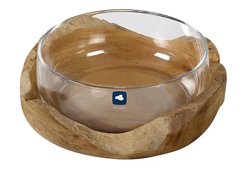 LEONARDO Schale TERRA, Glas, Ø 28 cm in weiß von LEONARDO