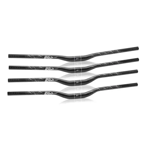 XLC Unisex All MTN Riser-Bar HB-M19, Schwarz - Fahrradlenker aus Aluminium 2014, doppelt konifiziert, mit 780 mm Breite und 15 mm Rise für optimale Kontrolle beim Mountainbiking.
