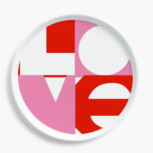 Produktbild PPD Love Graphic Trend Plate 15 Teller Frühstücksteller New Bone China Ø 15 cm