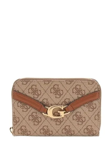 Guess Geldbörse SLG Zip Around Wallet – Edler Begleiter in beige von GUESS