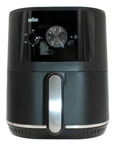 Braun HF3000 Heißluftfritteuse Multifry 3, schwarz - Küchengeräte und Zubehör, fettfreies Frittieren mit Heißluft für gesunde und knusprige Gerichte.
