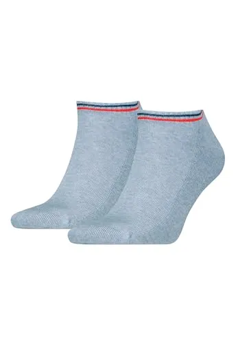Tommy Hilfiger Unisex Sneaker Socken, Blau, 35/38 (2er Pack)