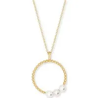 Engelsrufer Kette ERN-PEARLS-G 925er Silber - Halsschmuck aus 925er Silber mit eleganten Perlen, perfekt für besondere Anlässe oder als stilvolles Accessoire im Alltag.