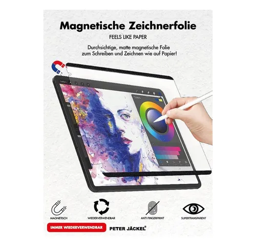 Produktbild PETER JÄCKEL Magnet Paperlike Folie für Apple iPad Pro 11 Zoll
