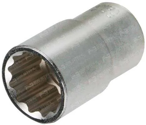 Steckschlüsseleinsatz, 1/2 Zoll, Zwölfkant, 21 mm Chrom-Vanadium, 05640-2