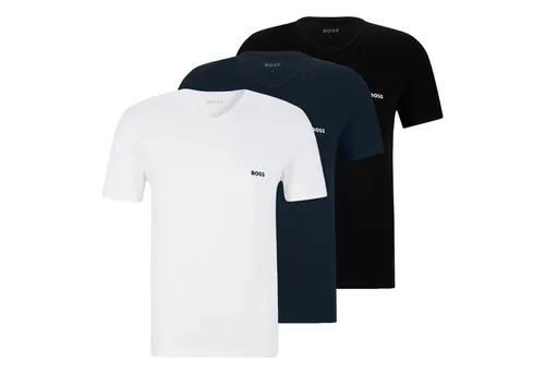 BOSS Unterziehshirt Classic T-Shirt (3-St) mit V-Ausschnitt von BOSS