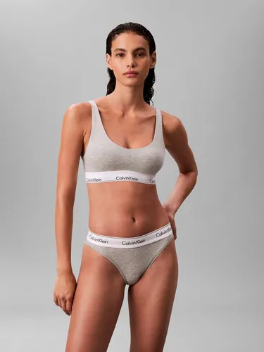 Calvin Klein Underwear Bralette-BH LIGHTLY LINED BRALETTE mit elastischem Saum - Stylischer Bralette-BH von Calvin Klein Underwear mit nahtlos vorgeformten Cups für eine schöne Silhouette. Der elastische Baumwollmix sorgt für hohen Tragekomfort. Ideal für einen sportlichen und modischen Look.