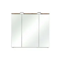 Spiegelschrank Dreieckssee, weiß, 80x70 cm