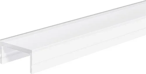 EVN Kunststoff-Abdeckung KAM300, opal 300cm - Zubehör für Außenleuchten, universell einsetzbar für verschiedene Aluminiumprofile und sorgt für eine homogene Lichtverteilung.