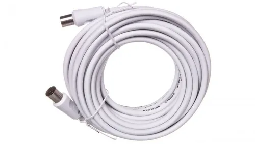 Goobay 11513 Antennenkabel - HiFi-Kabel mit doppelter Abschirmung für optimale Signalqualität, 7,5 m lang und ideal zum Anschluss von TV und Empfangsgeräten.