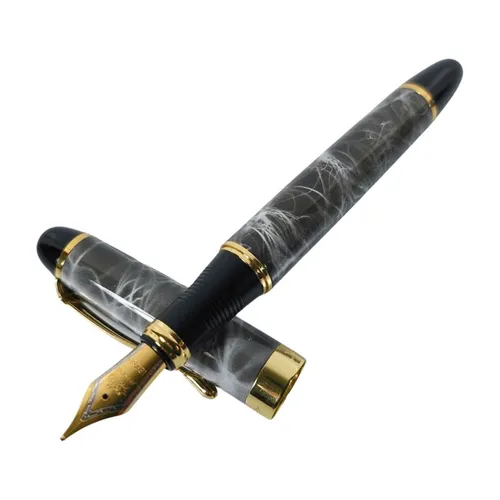 Füllfederhalter Edler Kolbenfüller mit vergoldeter Stahlfeder und Stiftetui - Eleganter Füllfederhalter mit nachfüllbarem Kolbenmechanismus, inklusive stilvollem Stiftetui. Ideal für den täglichen Einsatz und besondere Anlässe.