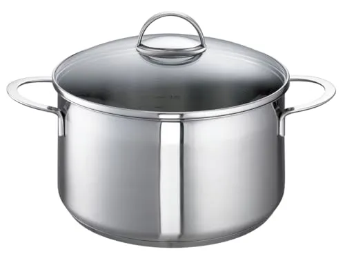 Schulte-Ufer Fleischtopf Wave Ø 24 cm, ca. 5,50 l, Edelstahl