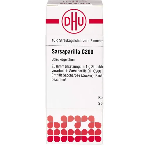 SARSAPARILLA C 200 Globuli 10 g von DHU