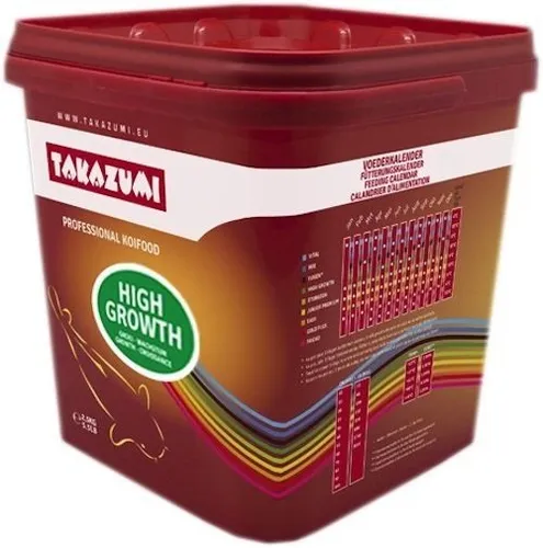 TAKAZUMI HIGH GROWTH 4,5 mm optimales + schnelles Wachstum Koi Futter - 2,5 kg