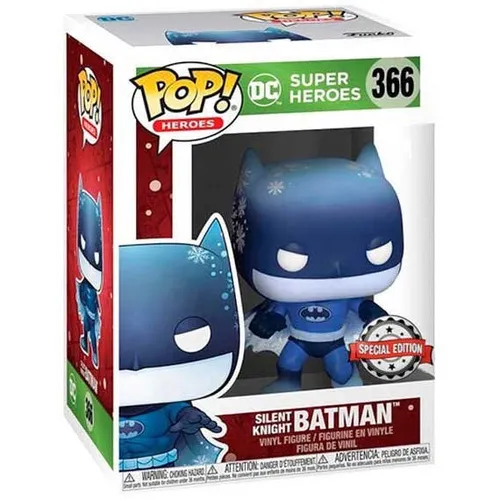 Funko POP DC Super Heroes Silent Knight Batman Special Edition #366 Vinyl Figure