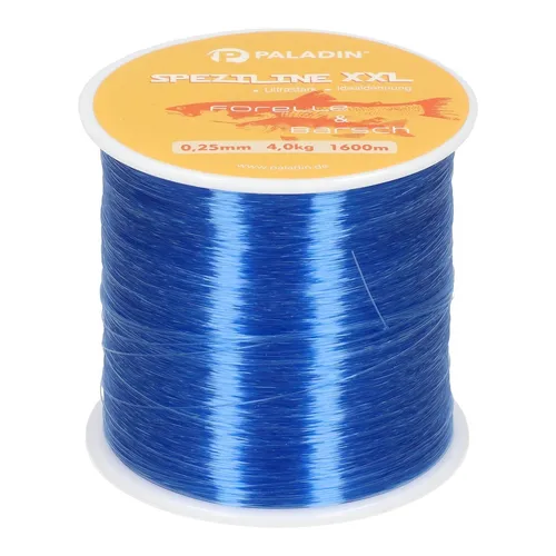 Paladin Speziline XXL 0,25mm 4,0kg Forelle / Barsch 1600m Monofile Schnur