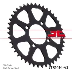 JT SPROCKETS Standard Stahlritzel hinten 1414