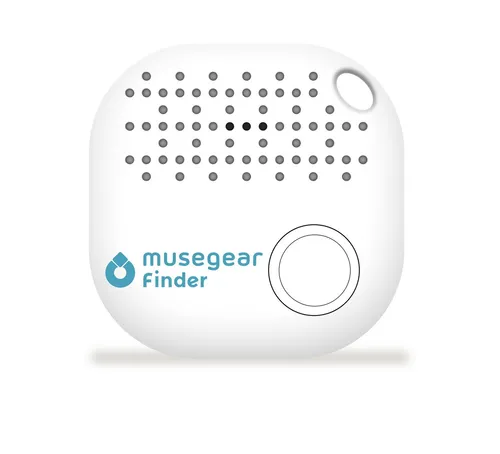 Musegear Bluetooth®-Sender Schlüsselfinder - Der perfekte Begleiter für iOS & Android - Bluetooth-Module für das einfache Wiederfinden von Schlüsseln, Handys und mehr. Maximaler Datenschutz ohne Accountzwang, ideal als Geschenk für alle, die oft etwas verlieren.