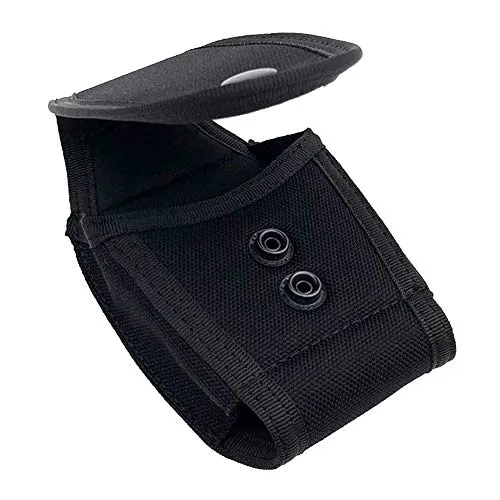 Handschellen Tasche fur Gürtel, Tactical Handcuff Case, Polizei Handschellen Holster, Handschellenhalter Für Polizisten, Militär, Outdoor, Schw