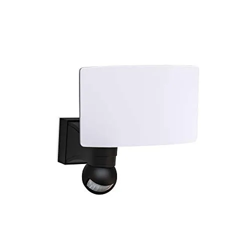 B.K.Licht LED Außenleuchte mit Bewegungsmelder 20W - Lampen für Außenbereich mit IP44 Spritzwasserschutz und 2300lm Helligkeit. Ideal für Terrasse und Garten, energiesparend und neigbar.