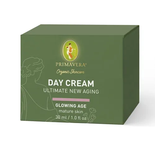 PRIMAVERA Day Cream - Ultimate New Aging 30 ml - Tagespflege für reife Haut, strafft und restrukturiert mit Anigozanthos Flower Nectar und Caviar Lime Perlen - für eine strahlende, jugendliche Ausstrahlung.