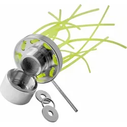 YERD Taifun Wildkraut Unkrautbürste 8 Doppel Fäden Aluminium für Freischneider