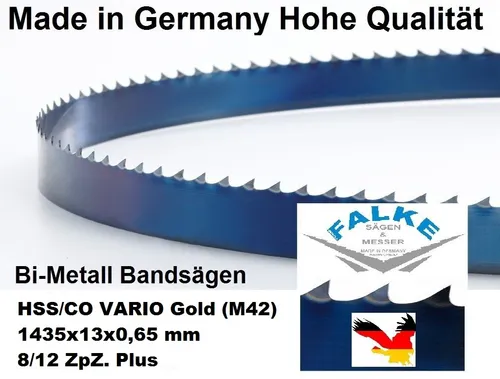 Sägeband für Bandsäge - Metallsäge 1435 mm x 13 x 0,65 mm 10/14